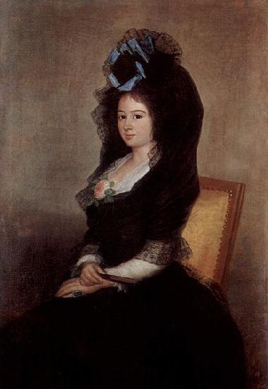 Francisco de Goya Portrat der Narcisa Baranana de Goicoechea Germany oil painting art